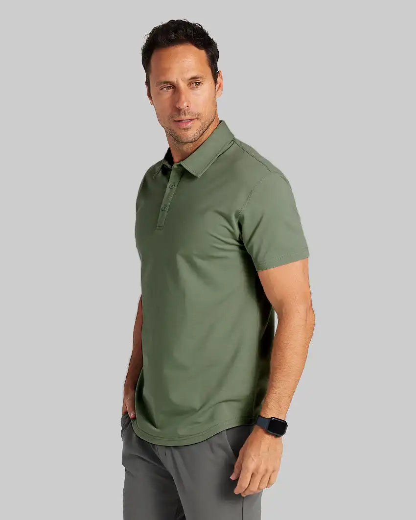 Drop-Cut Polo: BYLT Signature