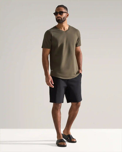 Drop-Cut V-Neck: LUX