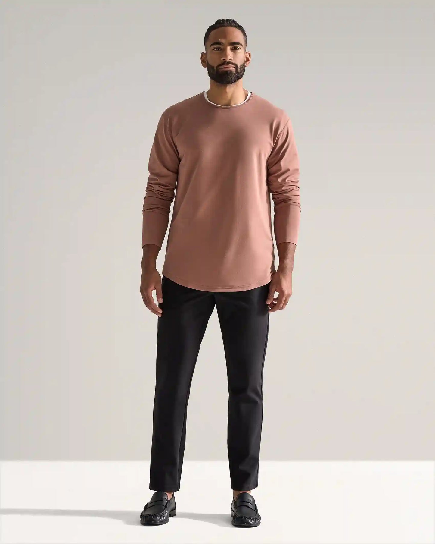 Drop-Cut Long Sleeve: LUX