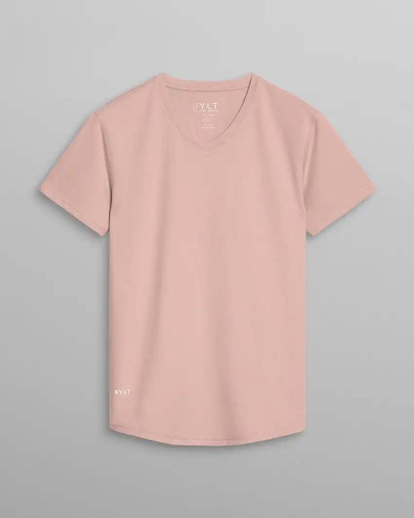 Drop-Cut V-Neck: BYLT Signature