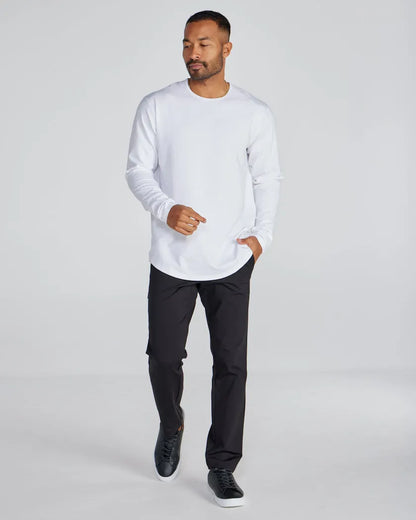 Drop-Cut Long Sleeve: BYLT Signature