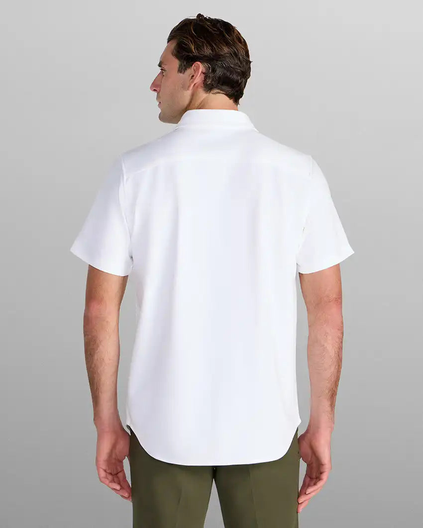SoftBlend Short Sleeve Button Down
