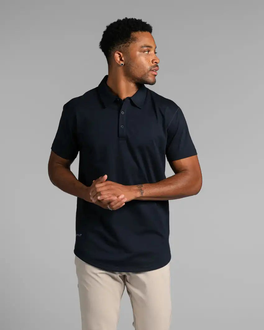 Drop-Cut Polo: BYLT Signature