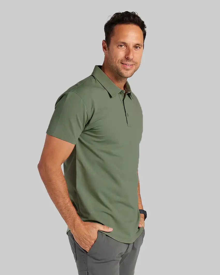 Drop-Cut Polo: BYLT Signature