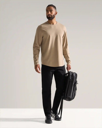 Everyday Long Sleeve Drop-Cut