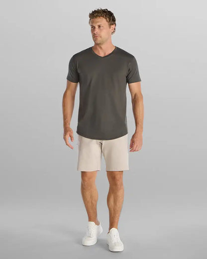 Drop-Cut V-Neck: BYLT Signature