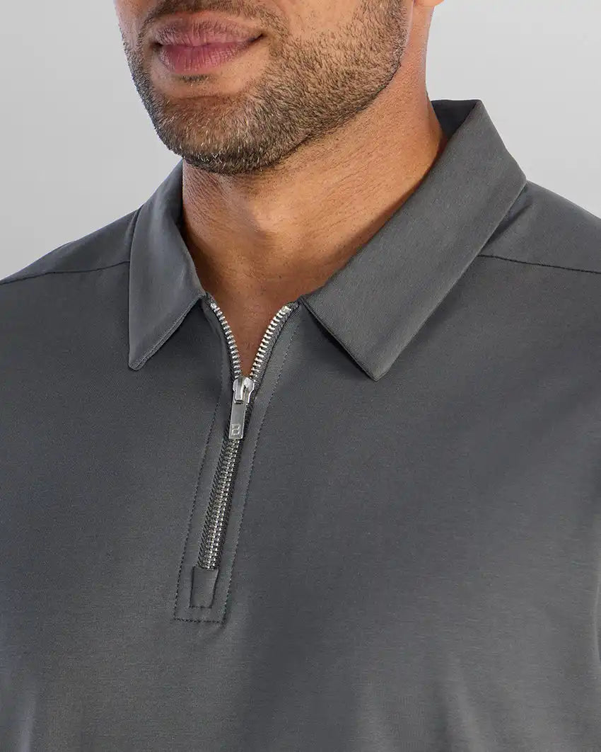 LUX Zip Polo