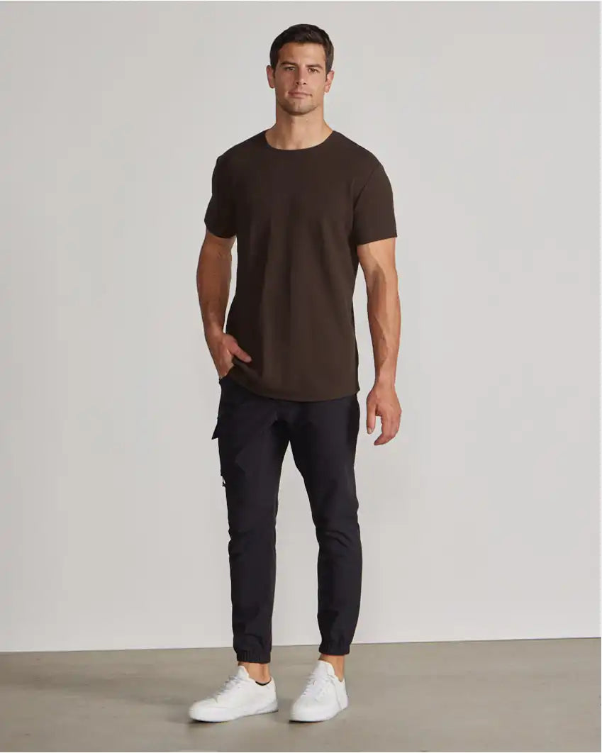 Thermal Short Sleeve Drop-Cut