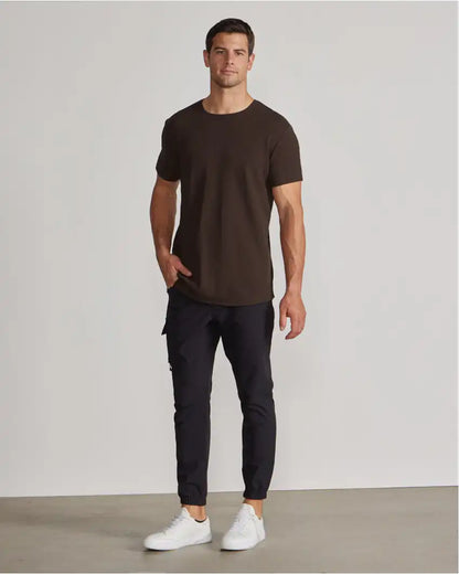 Thermal Short Sleeve Drop-Cut