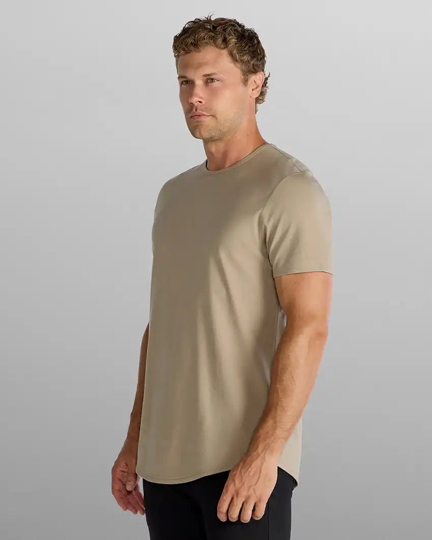 Everyday Short Sleeve Drop-Cut