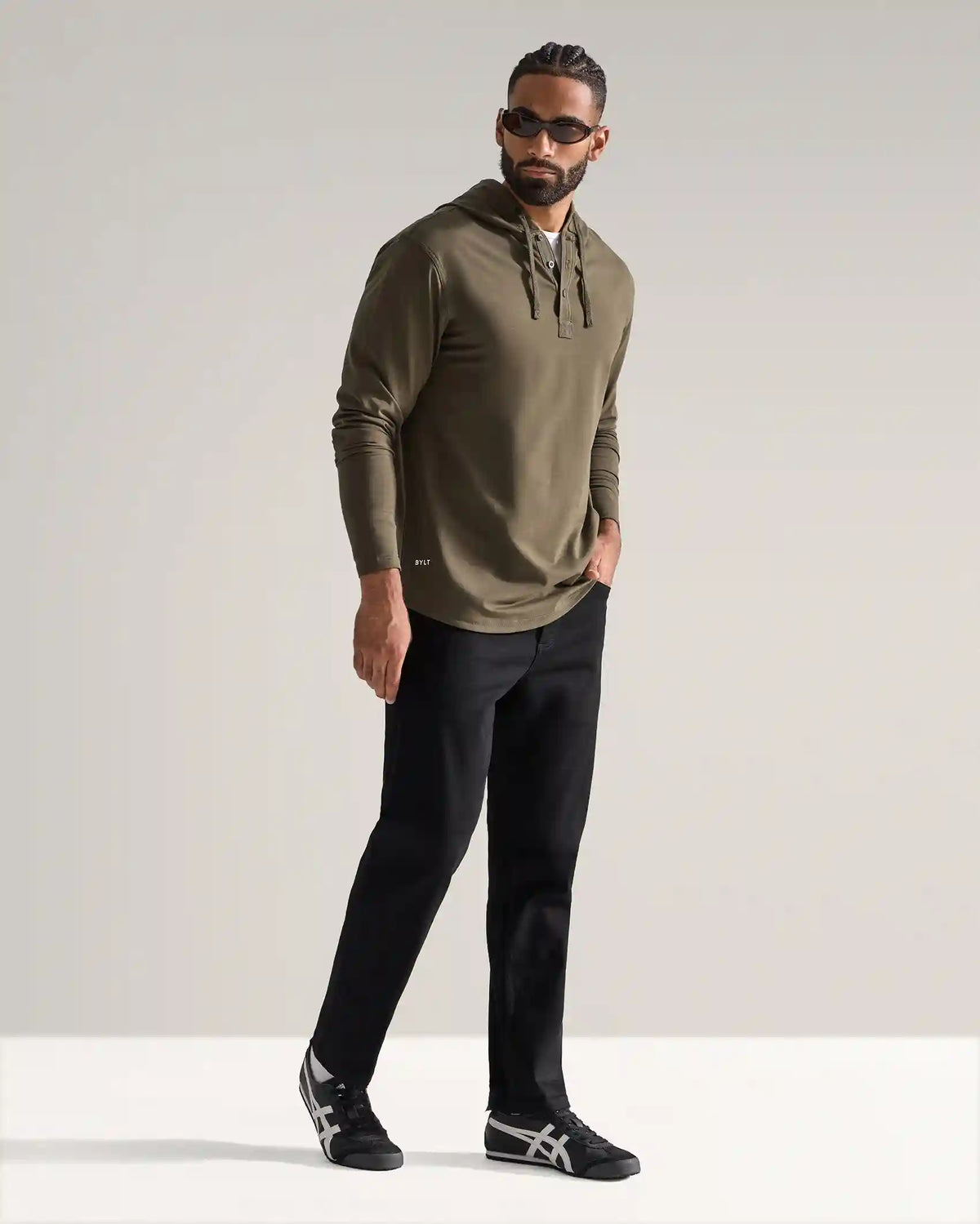 Drop-Cut: LUX Hooded Henley