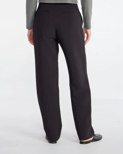 Midtown Straight Leg Pintuck Pant