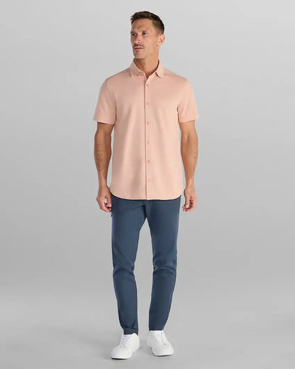 Bayside Oxford Short Sleeve Button Down