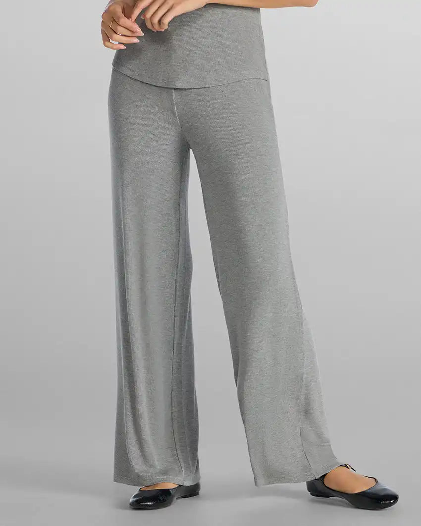 Modal Micro Rib Lounge Pant