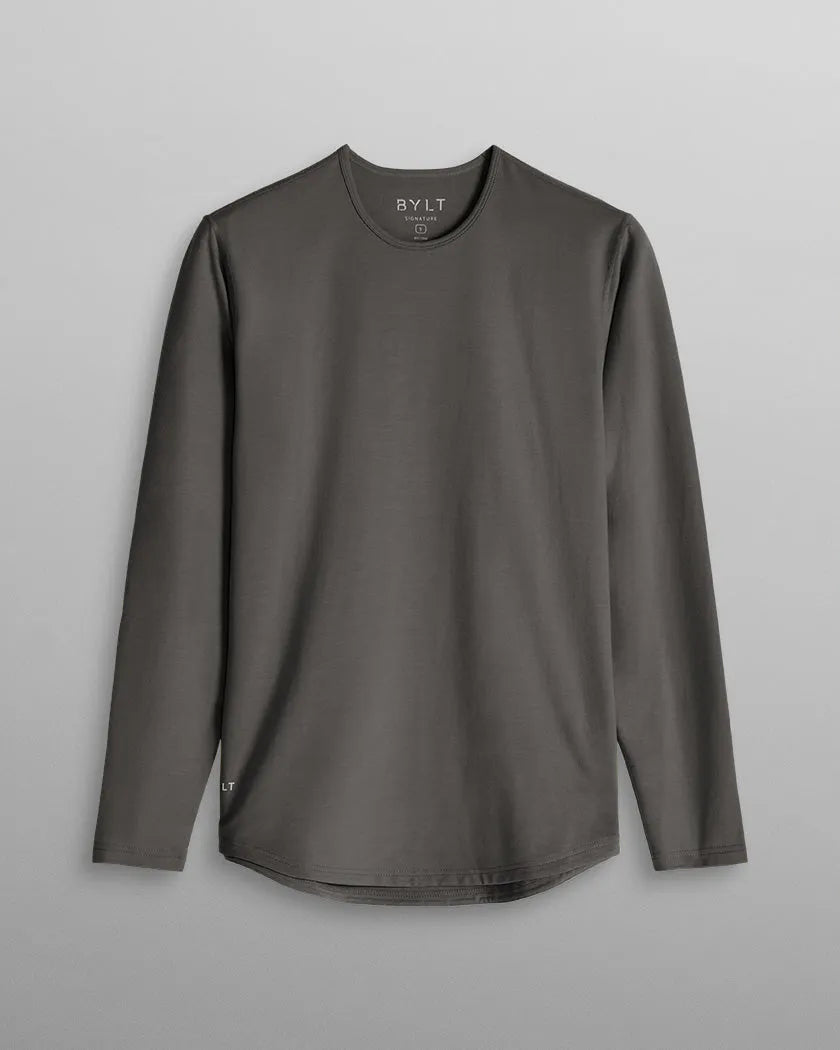 Drop-Cut Long Sleeve: BYLT Signature