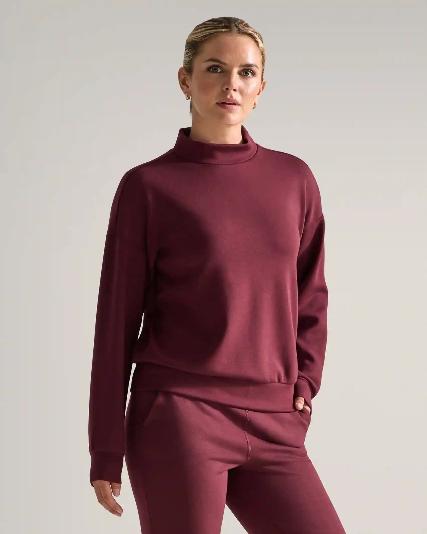 Opal Mockneck Pullover