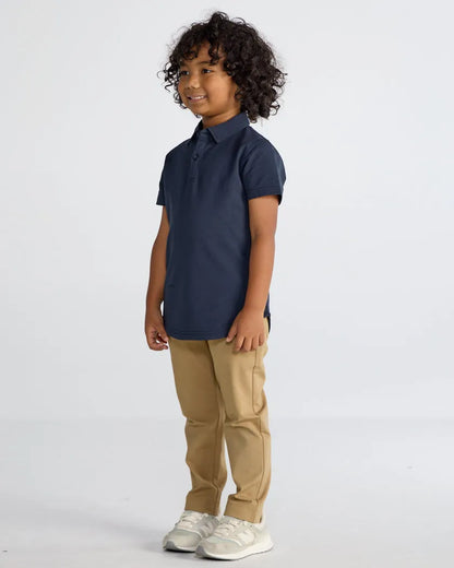 Kids Drop-Cut: LUX Polo