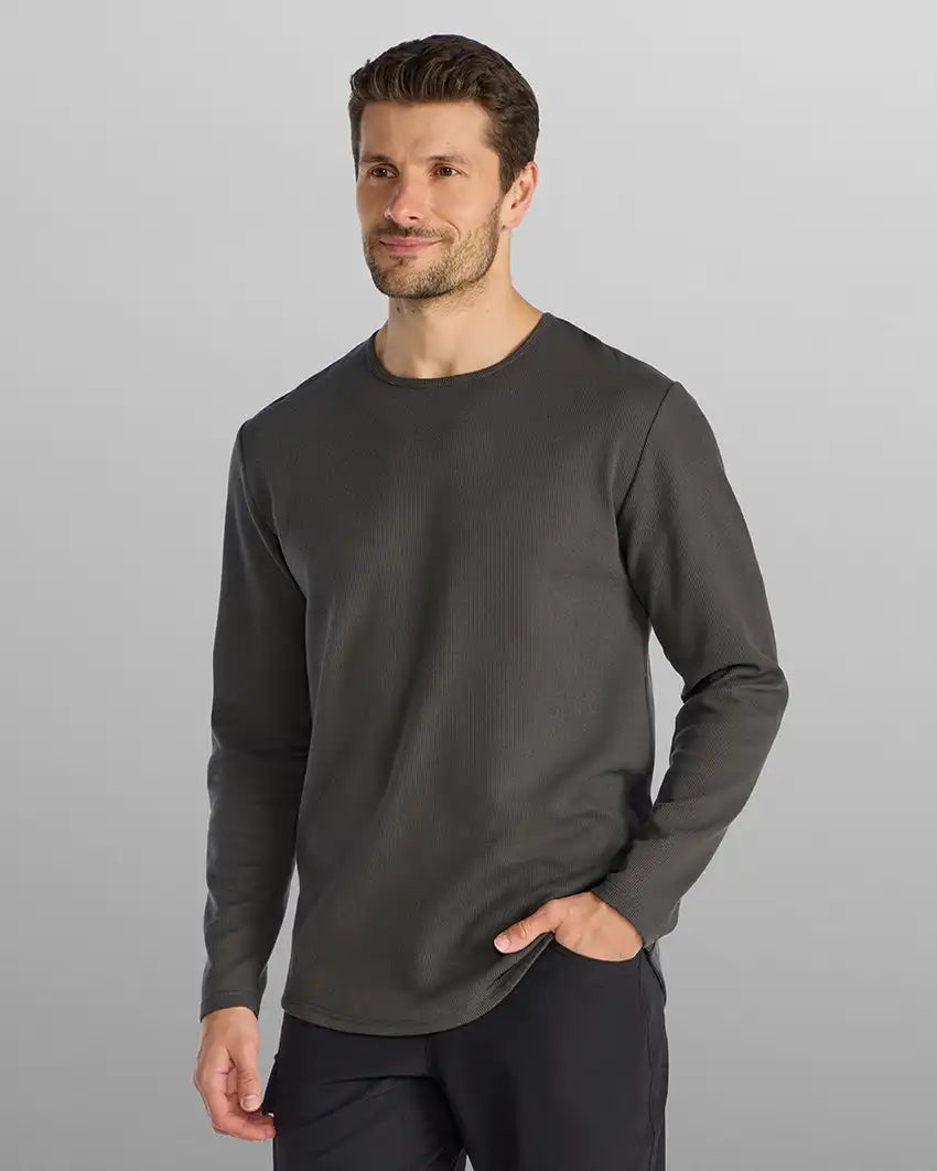 Thermal Drop-Cut Long Sleeve