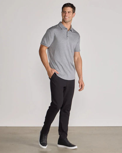 Comfort Wool Short Sleeve Polo