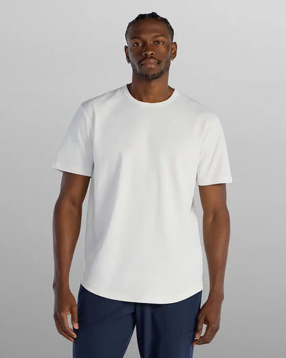 Adaptive Micro Waffle Short Sleeve Drop-Cut