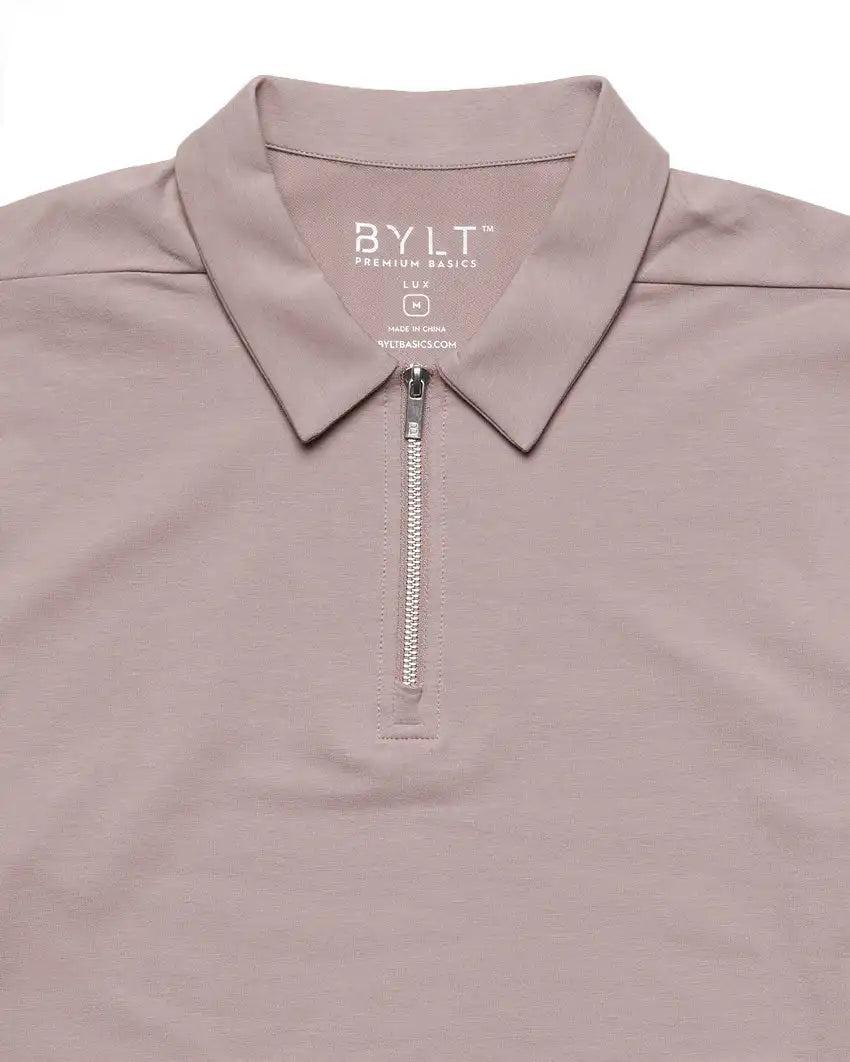 LUX Zip Polo
