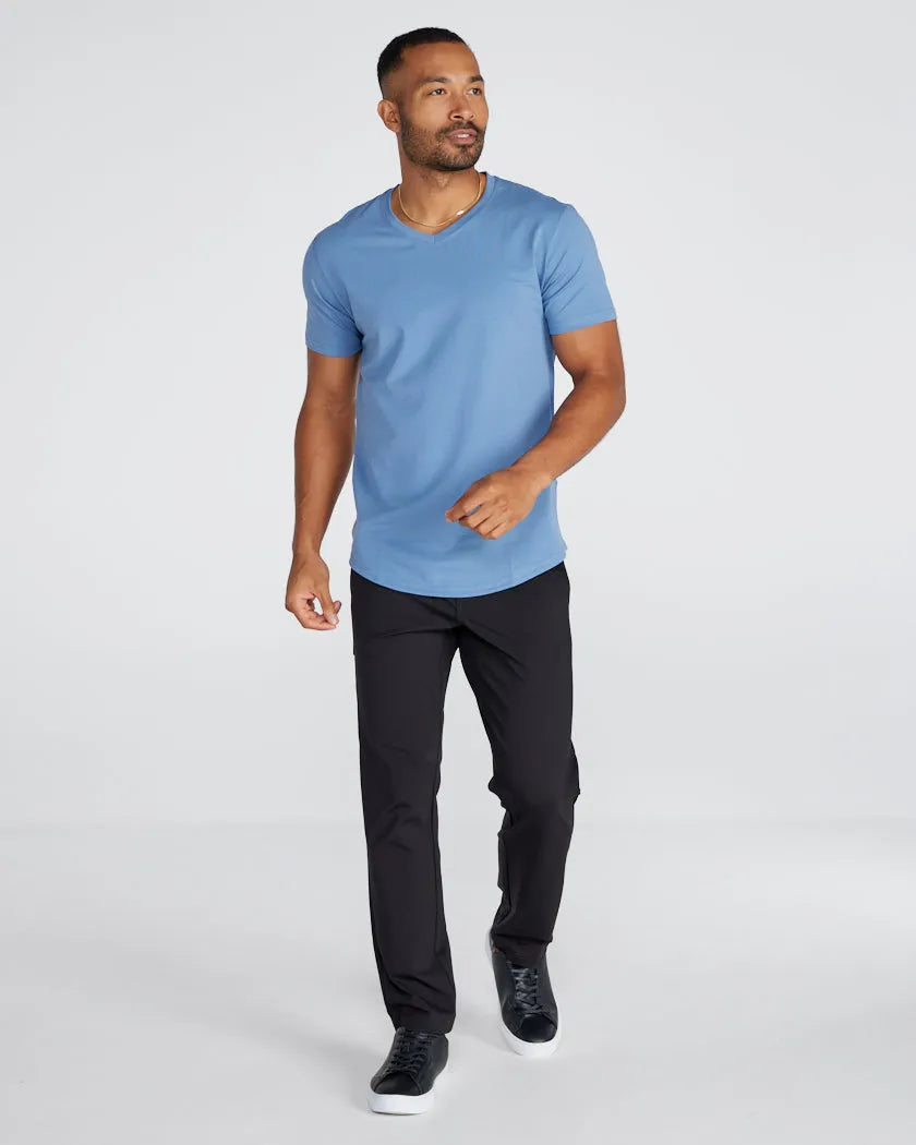Drop-Cut V-Neck: LUX