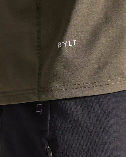 Drop-Cut Long Sleeve: LUX Polo