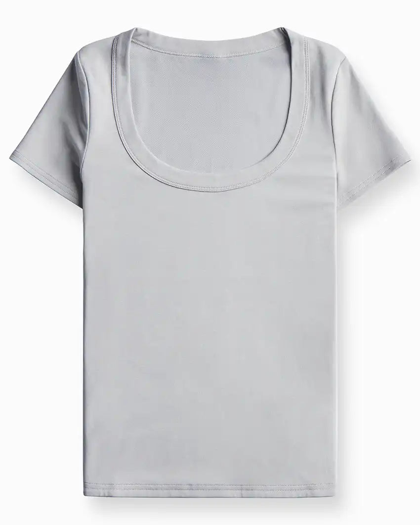 Drift Fitted Scoopneck Tee