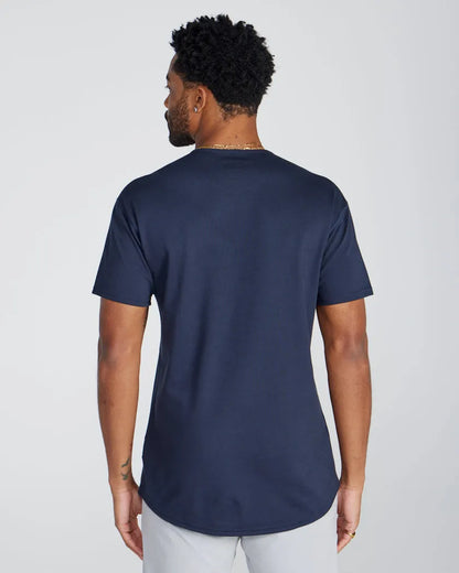 Bayside Short Sleeve Drop-Cut