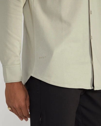 Bayside Oxford Long Sleeve Button Down
