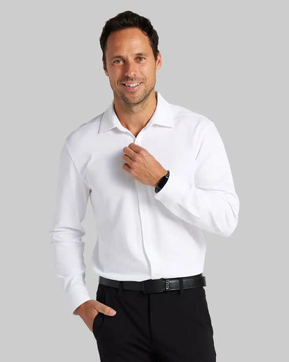 Bayside Oxford Long Sleeve Button Down