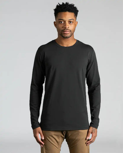 Long Sleeve: BYLT Signature Split Hem