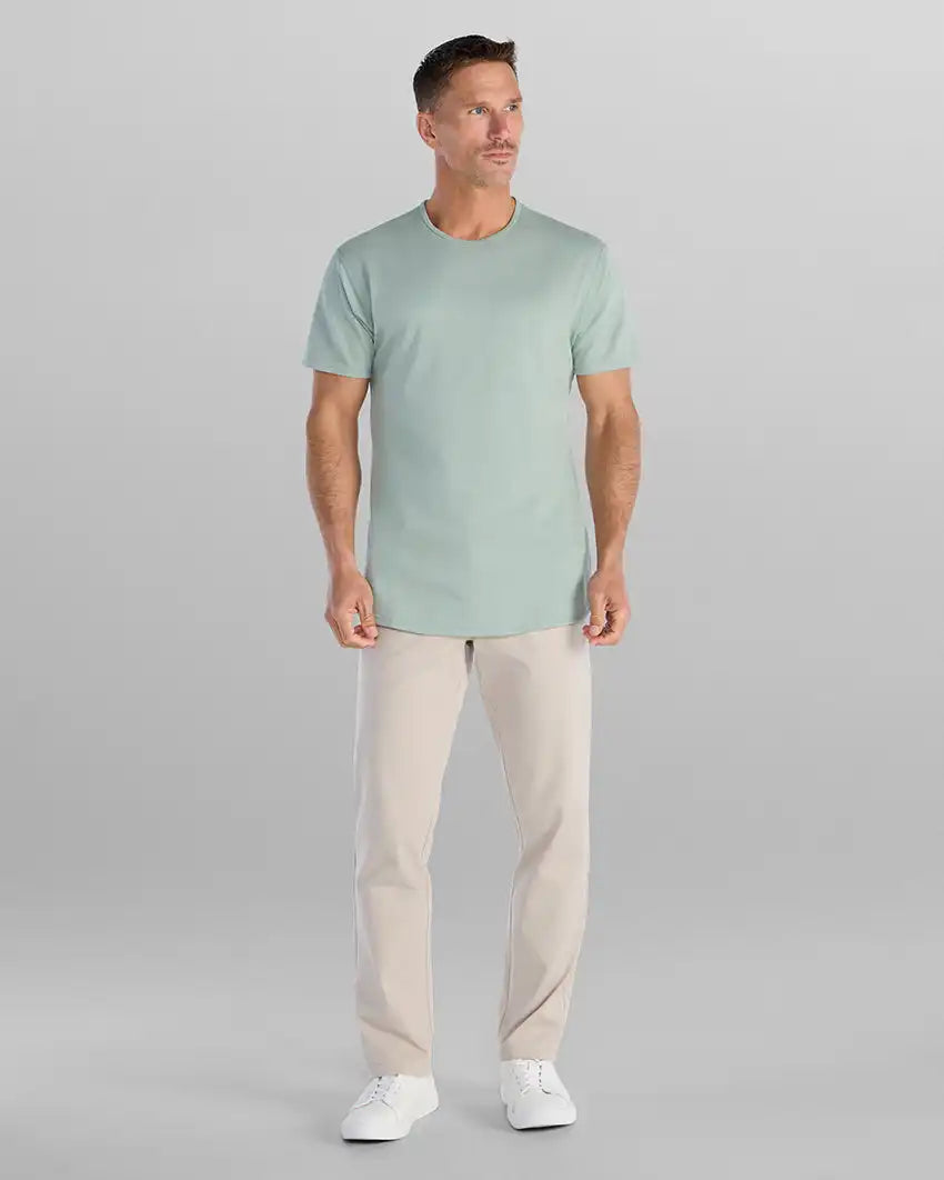 Bayside Short Sleeve Drop-Cut