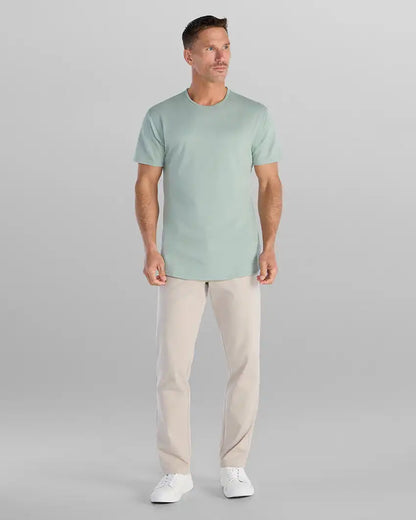 Bayside Short Sleeve Drop-Cut