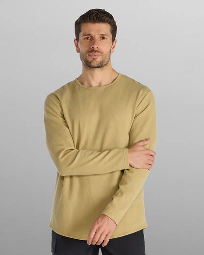 Thermal Drop-Cut Long Sleeve