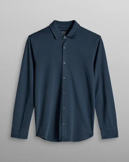 Bayside Oxford Long Sleeve Button Down