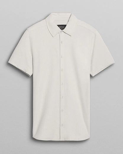 Seersucker Short Sleeve Button Down
