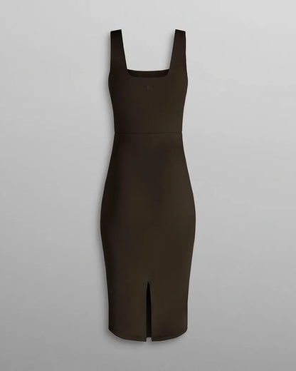 Balm Squareneck Midi Dress