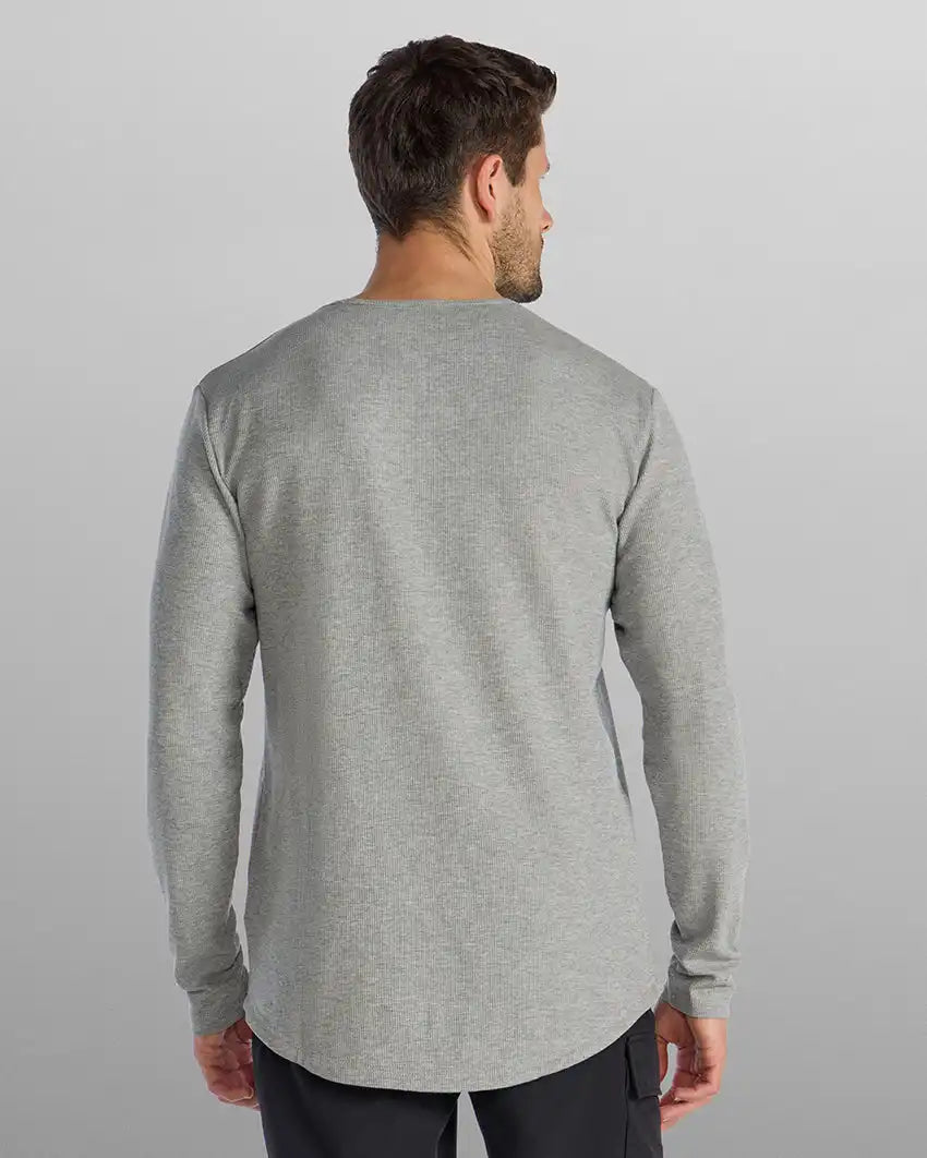 Thermal Drop-Cut Long Sleeve