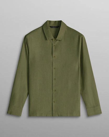 Back to Basics Linen Long Sleeve Button Down
