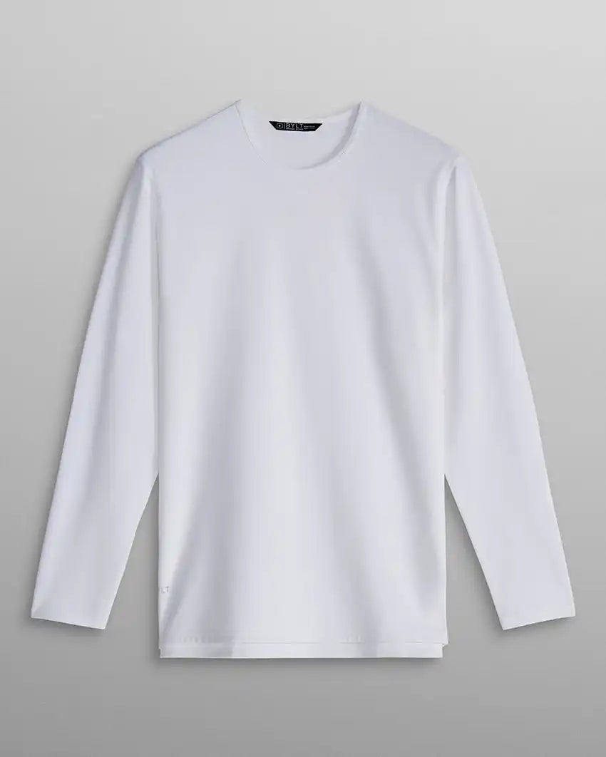 Everyday Long Sleeve Split-Hem