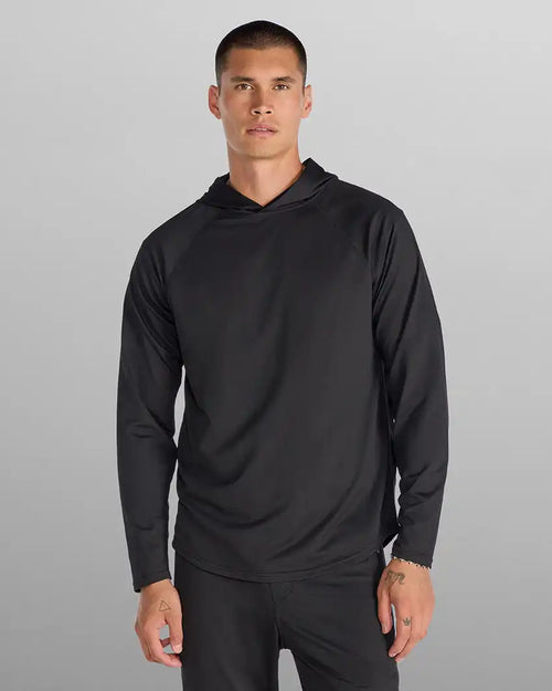 Adaptive Micro Waffle Hooded Drop-Cut