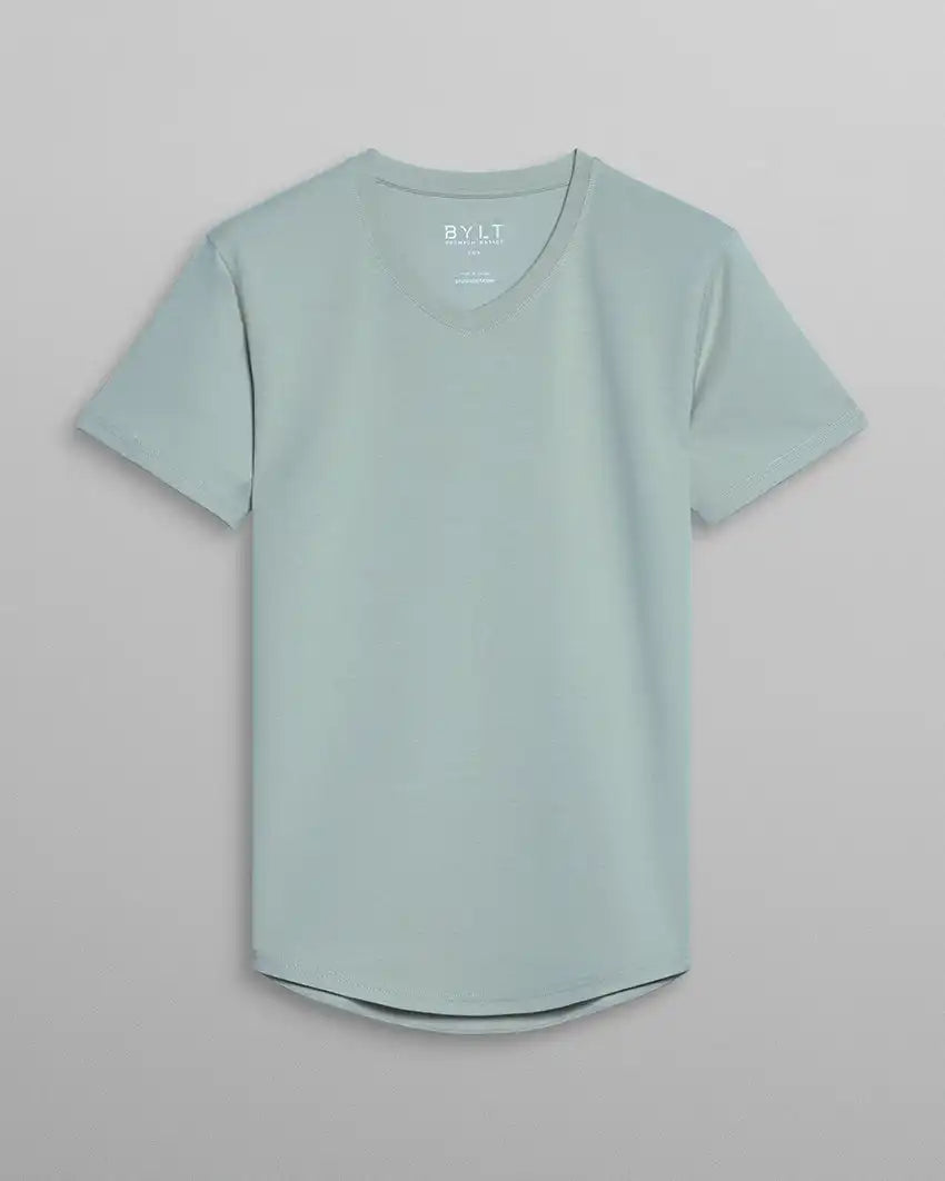 Drop-Cut V-Neck: LUX