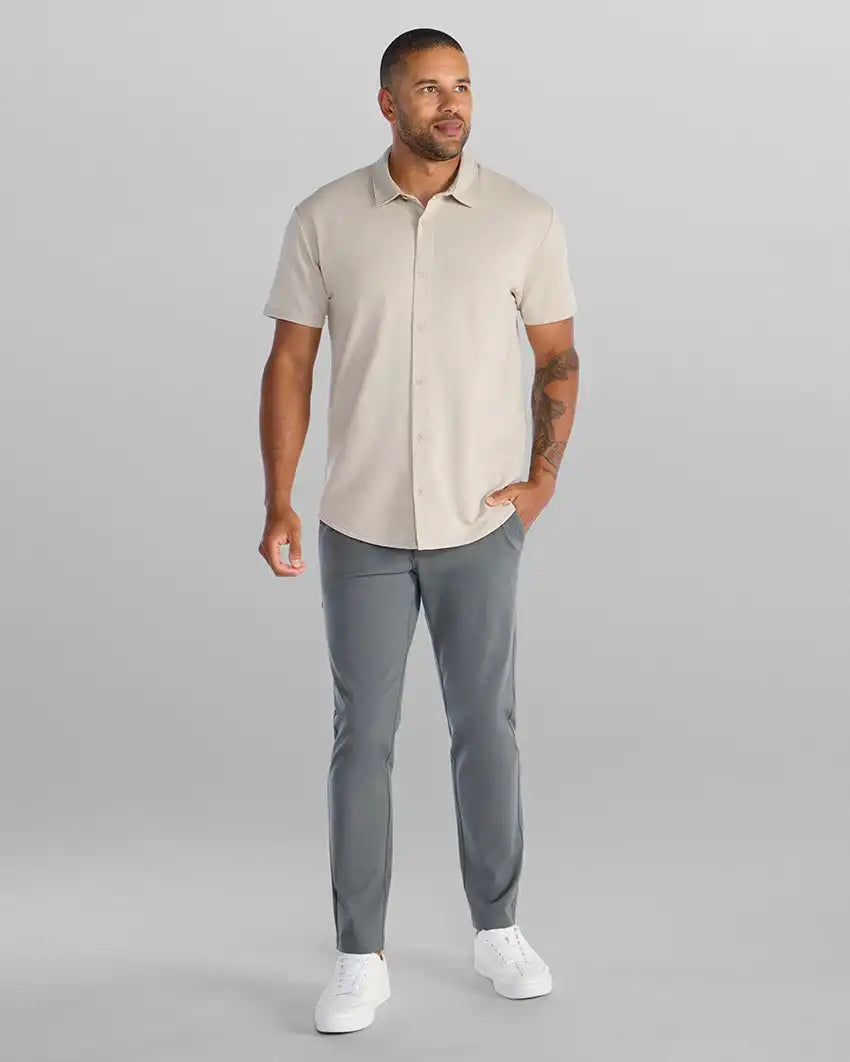 LUX Short Sleeve Button Down