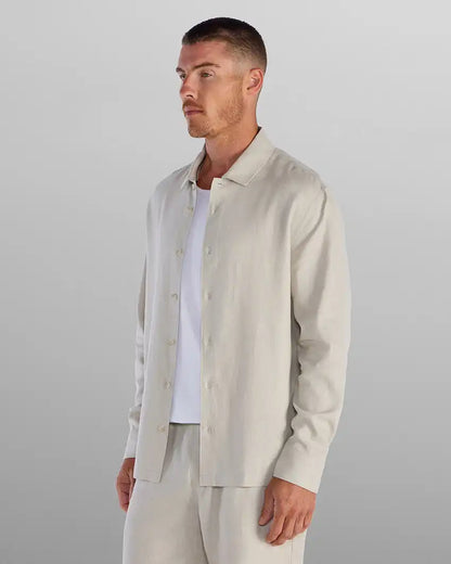 Back to Basics Linen Long Sleeve Button Down