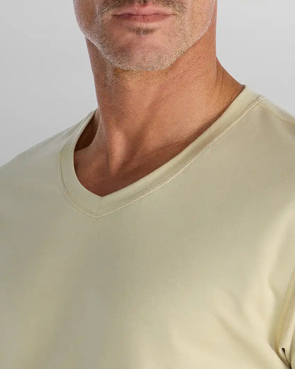 Drop-Cut V-Neck: BYLT Signature