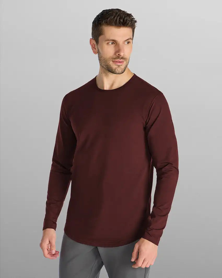 Drop-Cut Long Sleeve: BYLT Signature