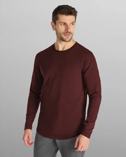 Drop-Cut Long Sleeve: BYLT Signature