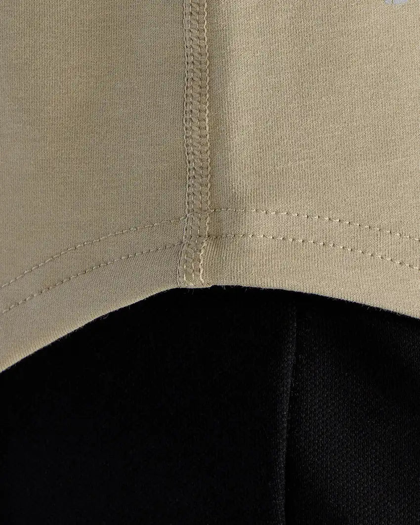 Henley Drop-Cut Long Sleeve: LUX