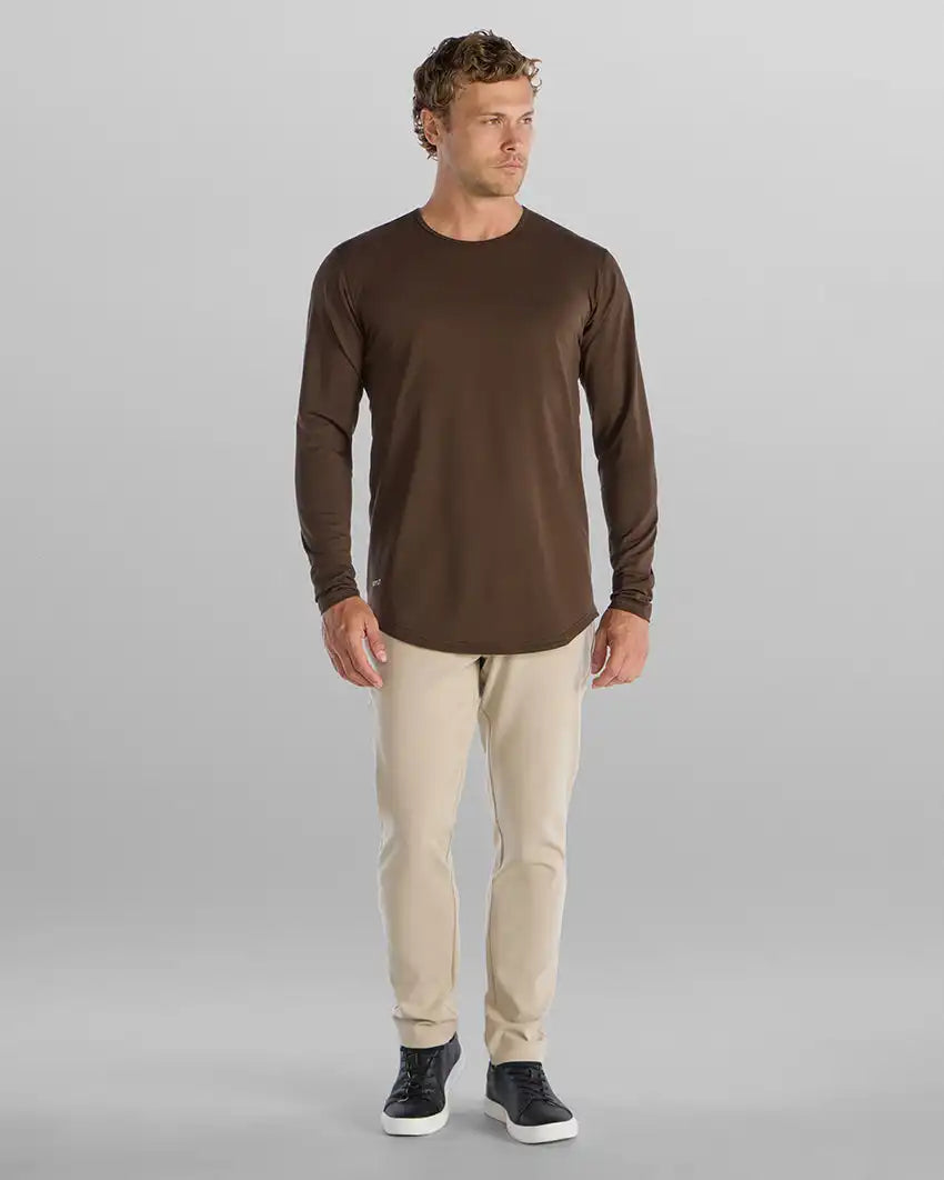 Drop-Cut Long Sleeve: LUX